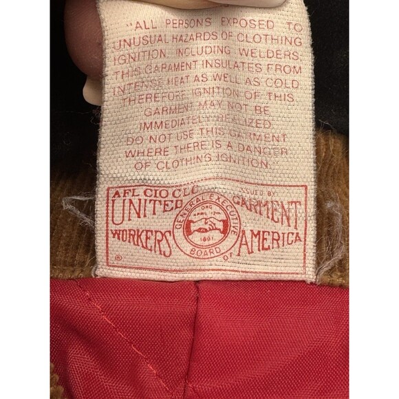 Carhartt 44T Coveralls 996QZ Duck Insulated Quilted Jumpsuit Made In USA Vtg - Picture 13 of 16